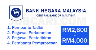 Mulai dari background pendidikan, cakep/cantiknya pegawai bank. Jawatan Kosong Terkini Di Bank Negara Malaysia Bnm Pelbagai Jawatan Gaji Rm2 600 00 Rm4 000 00 Jobcari Com Jawatan Kosong Terkini