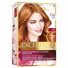 Sac Boyasi Tarcin Bakir 7 43 L Oreal Paris Excellence Creme Watsons Rengarenk Sac Boyali Sac Sari Sac Boyalari