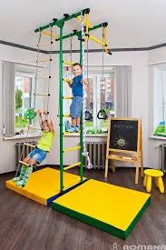 Kids Playground With Exercise Equipment Rope Ladder Swing Set Climbing Rope In Toys Hobbies Outdoor Toys Kids Indoor Playground Kids Gym Playset Outdoor