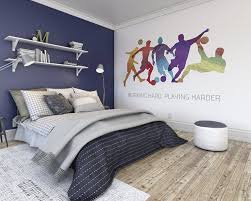 Football Game Wallpaper Mural Boys Football Players Bedroom Etsy Boys Room Wallpaper Boys Room Mural Football Wall Murals