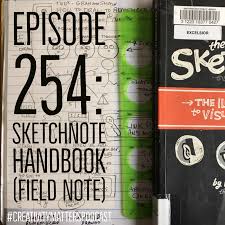 Episode 254 Sketchnote Handbook Creativity Matters Podcast Cmp Sketchnoting, also commonly referred to as visual notetaking, is the creative and graphic process through which an individual can record their thoughts with the use of illustrations, symbols, structures, and texts. creativity matters podcast