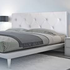 Bois cette tête de lit longueur 160 cm x hauteur 60 cm x épaisseur 8 cm apporte. Tete De Lit Capitonnee Pvc Blanc 160x58 Cm Id Market