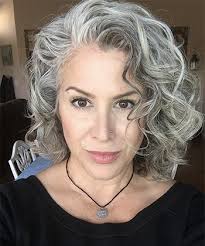 Colorful curly hair is how you should start the new year or a new month. Graying Articles Naturallycurly Com