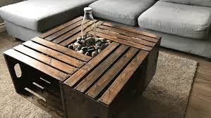 She created a coffee table using wine. No One Will Guess You Made This Diy Farmhouse Coffee Table