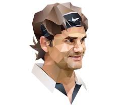 Federa cuscino, federe cuscini, sublimazione, stampa sublimatica, sublimare, poliestere, cuscino 50x60, federe full print, cuscino big. Polygon Graphics What They Are Examples And Tutorials Polygon Art Roger Federer Roger Federer Logo
