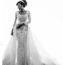 Enjoy a pretty sihouette with mermaid wedding gowns and feel beautiful. Top 8 Most Popular Gorgeous Long Sleeved Wedding Dresses Brands And Get Free Shipping K78f7j73