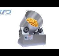Snack Food Coater Mixer Tumbler for Popcorn Powder Coating ...