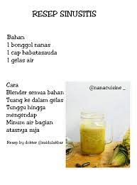 Resep Jsr Dr Zaidul Akbar Obat Alami Minuman Sehat Resep Sehat