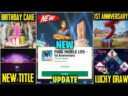 Pubg Mobile Lite New 1st Anniversary Update All New Feature In 1st Anniversary Update Pubg Lite Youtube