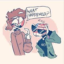Countryhumans Gallery 3 America And Martial Law Comic Country Art Country Humor America And Canada