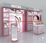Makeup Kiosk Customize Counter Design Skincare Shop Fitting ...