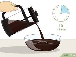 Fill a spray bottle with strong black coffee. 3 Ways To Cover Grey Hair With Coffee Wikihow