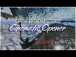Using live text templates can save a lot of time when creating animated text graphics in after effects. After Effects Templates Cinematic Opener Trong 2020 After Effects