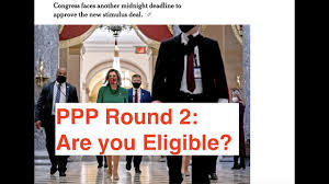 Are You Eligible For A Second Ppp Funding Round In The New 900b Stimulus Package Youtube