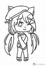 Mas as tulipas assim como as rosas ficam lindas pintadas em toalhas de banho. Gacha Life Coloring Pages Lineart Chibi Coloring Pages Cute Coloring Pages Anime Wolf Girl