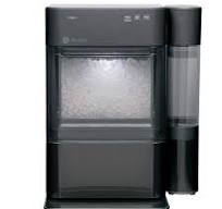 GE Profile Opal 24 lb Portable Nugget Ice Maker in Black Stainless, with  Side Tank, and Wi-Fi connected XPIO13BCBT - The Home Depot