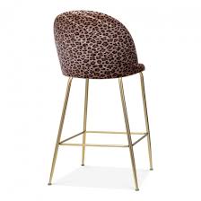 Find the best deals for animal print bar stools. Leopard Print Heather Bar Stool 65cm Kitchen Counter Stools