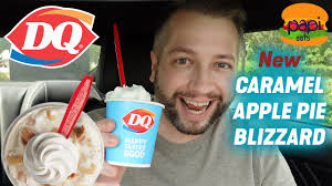 At dairy queen, the perfect season for ice cream is every season. Dairy Queen Caramel Apple Pie Blizzard New Fall 2020 Review Youtube