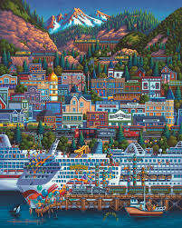 Maybe you would like to learn more about one of these? Toys Games 500 Piece Dowdle Folk Art Sg B078sh7xyd Us Skagway Dowdle Jigsaw Puzzle Puzzles