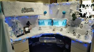 Pin On White Christmas Cubicle Decor