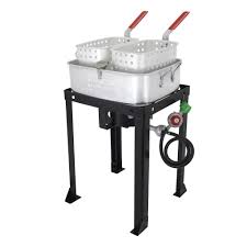 We air fried chicken, cake and fries to find our favorites. Chard Propane Gas Dual Basket Fryer 18 Qt At Menards
