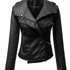 Zipper Design Faux Leather Slimming Biker Jacket In Usa Uk Canada Australia Germany France Greece Russia Alaska New York Los Angeles Chicago Houston Leather Jackets Women Short Leather Jacket Faux Leather