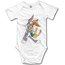 Cartoon Rabbit Bugs Bunny And Lola Bunny Baby Onesie Newborn Baby Clothes Wish