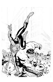 Free download iron man coloring book drawing captain america. Spiderman Vs Hulk By Lopezmichael On Deviantart