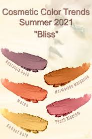 Cosmetic Color Trends Summer 2021 Makeup Trend Color Trends Spring Makeup Mood Board Fashion