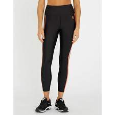 P E Nation The Crossbar Stretch Jersey Leggings In Black Modesens