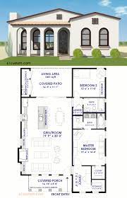 Modern spanish style home plans. Small Spanish Contemporary House Plan 61custom Modern House Plans Spanish Style Homes Modern House Plans Spanish House