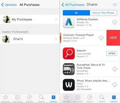 In order to reveal the hidden apps, click on the option not on this iphone. How To Hide Purchased Apps On Iphone Or Ipad