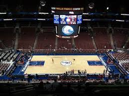 Wells Fargo Center Section 201 Row 10 Seat 4