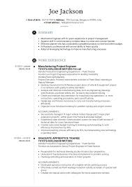 A cv is a document that outlines your background and experience so that employers can assess your suitability for a job. Project Engineer Cv Sample Kickresume