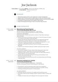 If not, try to convey your qualities and attributes as best as you can in your profile. Project Engineer Cv Sample Kickresume