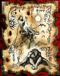 Composed by abdul alhazred, a mad poet of sanaá, in yemen, who is said to have flourished during the period of the ommiade caliphs, circa 700 a.d. Season Of The Witch Cthulhu Larp Necronomicon Fragment Lovecraft Monster Art Lovecraft Monsters Cthulhu Lovecraftian Horror