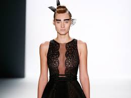 She makes luscious lace creations and beautiful embroidery. Irene Luft Show Mercedes Benz Fashion Week Berlin Autumn Winter 2016 Louise Et Helene