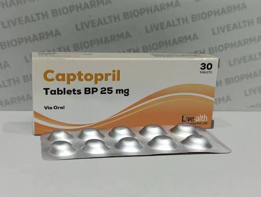 Captopril Tablet 25 Mg at ₹ 35/box in Navi Mumbai | ID: 2852086776048