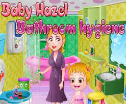 Baby Hazel Bathroom Hygiene Http Www Babyhazelworld Com Game Baby Hazel Bathroom Hygiene Avoid Contact Of Germs By Mai With Images Baby Hazel Baby Games Little Babies