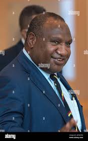 James marape hi-res stock photography and images