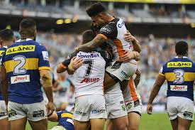 Prediction the eels will cement their spot in the top eight at the end of round 17, running past the tigers to ruin benji's big day. Matt Eisenhuth Matt Eisenhuth Photos Zimbio