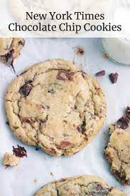 New York Times Chocolate Chip Cookies Recipe In 2021 Chocolate Chip Cookies Chewy Chocolate Chip Cookies Quick Cookies Recipes