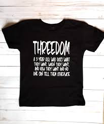 Birthday Outfit For 3 Year Old Boy Excited To Share This Item From My Shop Threedom Boys Third Birthday Shirt Three Third Bi Boys Third Birthday Shirt Birthday Boy Shirts Third Birthday Boys