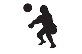 Volleyball Player 2 Svg Cut File By Creative Fabrica Crafts Creative Fabrica
