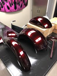 Image result for Dark Candy Ruby Red 1991 Motorcycle