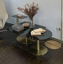 Options like dining tables and coffee tables act as centerpieces, while side tables can provide the perfect accent to complement your other furniture. Tom Dixon Flash Set Of 3 Low Tables Coffee Table Deplain Com