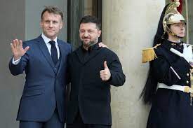 Ukraine plans to buy 100 Rafale warplanes from France | AP News