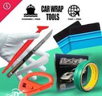 Car Wrap Application Tools Vinyl Squeegee Felt Auto Film Installation Tools  Kit | eBay