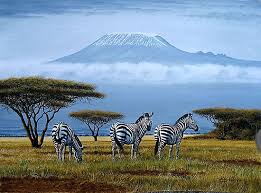 Beautiful Art Designs Of Zebras At The Foot Of Mt Kilimanjaro Throw Pillow By Francis Ngige Njoroge In 2021 Mount Kilimanjaro Kilimanjaro Zebras