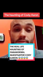 Paranormal investigator Cody Aaron catches a real paranormal activity ...